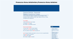 Desktop Screenshot of fransizcakonulari.blogspot.com