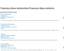 Tablet Screenshot of fransizcakonulari.blogspot.com