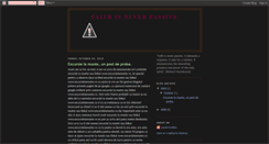 Desktop Screenshot of faithisneverpassive.blogspot.com