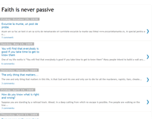 Tablet Screenshot of faithisneverpassive.blogspot.com