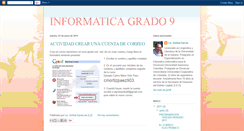 Desktop Screenshot of informatica9-2011.blogspot.com