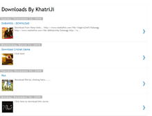 Tablet Screenshot of downloads-by-khatriji.blogspot.com