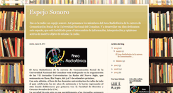 Desktop Screenshot of espejosonoro.blogspot.com