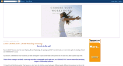 Desktop Screenshot of chooseyouworkshops.blogspot.com