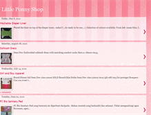 Tablet Screenshot of littleponnyshop.blogspot.com