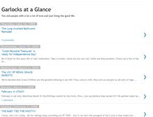 Tablet Screenshot of garlocksataglance.blogspot.com