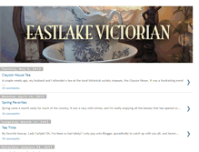 Tablet Screenshot of eastlakevictorian.blogspot.com
