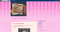 Desktop Screenshot of annahsretro.blogspot.com
