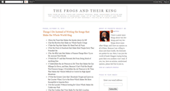 Desktop Screenshot of frogsandking.blogspot.com