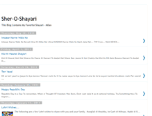 Tablet Screenshot of milan-shayari.blogspot.com