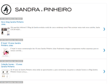 Tablet Screenshot of lojasandrapinheiro.blogspot.com