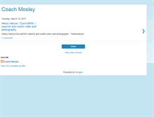 Tablet Screenshot of coachmosley.blogspot.com