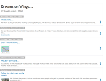 Tablet Screenshot of dreamonwings.blogspot.com