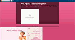 Desktop Screenshot of ageingfacial.blogspot.com