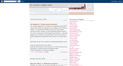 Desktop Screenshot of msbryantenglish.blogspot.com