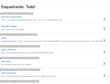 Tablet Screenshot of enquadrandotudo.blogspot.com