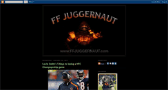 Desktop Screenshot of ffjuggernaut.blogspot.com