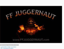 Tablet Screenshot of ffjuggernaut.blogspot.com
