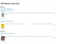 Tablet Screenshot of booksws.blogspot.com