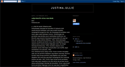 Desktop Screenshot of justinaullie.blogspot.com