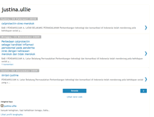 Tablet Screenshot of justinaullie.blogspot.com