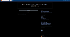 Desktop Screenshot of gayniggers.blogspot.com