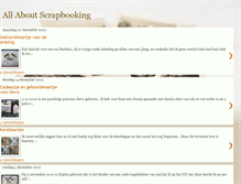 Tablet Screenshot of creatief-scrappen.blogspot.com