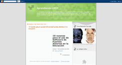 Desktop Screenshot of elambientelinux.blogspot.com