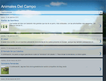 Tablet Screenshot of animalesdelcampo95.blogspot.com