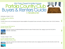 Tablet Screenshot of portolacountryclubmobilehomes.blogspot.com