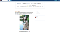 Desktop Screenshot of little-virgins.blogspot.com