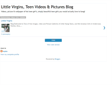 Tablet Screenshot of little-virgins.blogspot.com