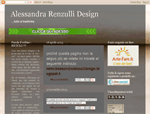 Tablet Screenshot of alessandrarenzulli.blogspot.com