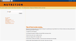 Desktop Screenshot of nutrition-cni.blogspot.com