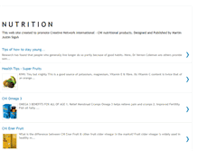 Tablet Screenshot of nutrition-cni.blogspot.com