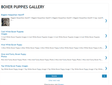 Tablet Screenshot of boxer-puppies-gallery.blogspot.com