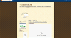 Desktop Screenshot of gentecomune-mosciano.blogspot.com