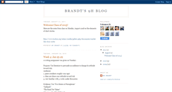 Desktop Screenshot of brandts9hblog.blogspot.com