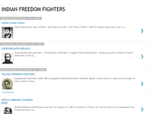 Tablet Screenshot of freedomfighters-india.blogspot.com
