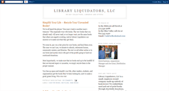 Desktop Screenshot of libraryliquidators.blogspot.com