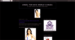 Desktop Screenshot of angel4mwc.blogspot.com