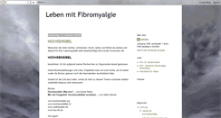 Desktop Screenshot of fibromyalgie-fms.blogspot.com