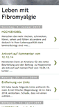 Mobile Screenshot of fibromyalgie-fms.blogspot.com