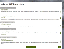 Tablet Screenshot of fibromyalgie-fms.blogspot.com