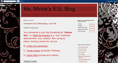 Desktop Screenshot of msminukseslblog.blogspot.com