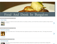 Tablet Screenshot of foodanddrinkbangalore.blogspot.com