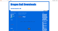 Desktop Screenshot of dragonballdownloadsmj.blogspot.com