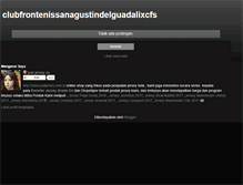 Tablet Screenshot of clubfrontenissanagustindelguadalixcfs.blogspot.com