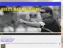 Tablet Screenshot of hokesmadmagicians.blogspot.com