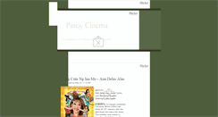 Desktop Screenshot of pinoycinema.blogspot.com